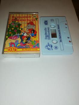 Benjamin Blümchen Folge 51 Der Weihnachtsabend Weiß mit Blauen Druck 4.27551 (Rot Gelbes Kioskcover)